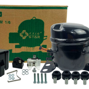 Compresor Original Frio Star De 1/6 Para Gas R134 115v