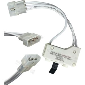 Switch Tapa Puerta 3 Cable Secadora Compatible Con Whirlpool