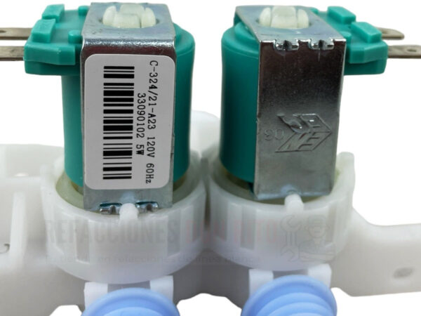 Válvula De Llenado Para Lavadora Whirlpool Sirve W10530084 - Imagen 5