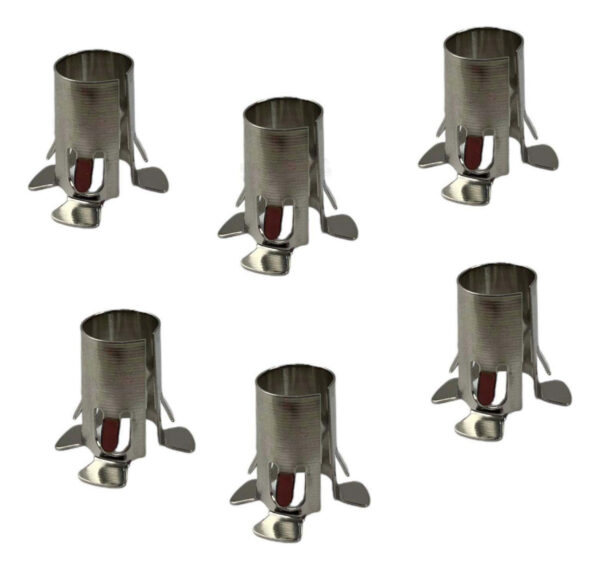 6 Clip Seguro Candado Para Bujía Electrónica Acros Whirlpool - Imagen 4