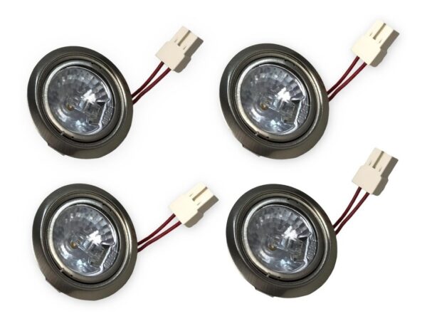 4 Focos Para Campana Y Estufa Mabe Io Mabe Halogeno 12v 20w - Imagen 7