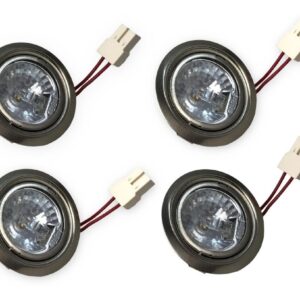 4 Focos Para Campana Y Estufa Mabe Io Mabe Halogeno 12v 20w