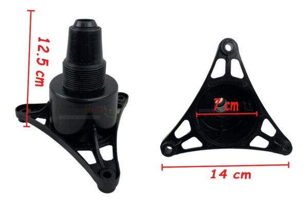 Kit Poste Flecha Balero Polea Sirve Lavadora Acros Redonda - Imagen 8