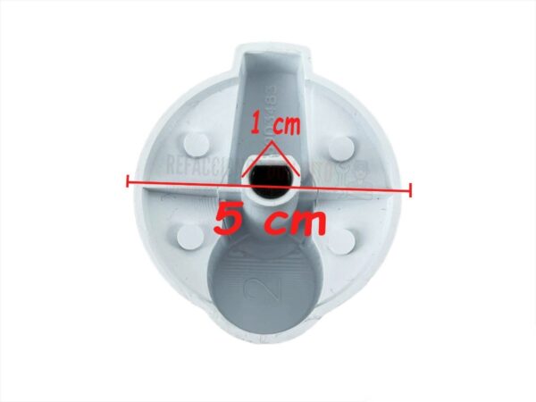 Perilla Programas Lavadora Mabe Easy Original 323b2370g001 - Imagen 5