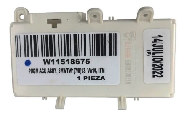 Tarjeta Lavadora Whirlpool W11518675 - Imagen 7