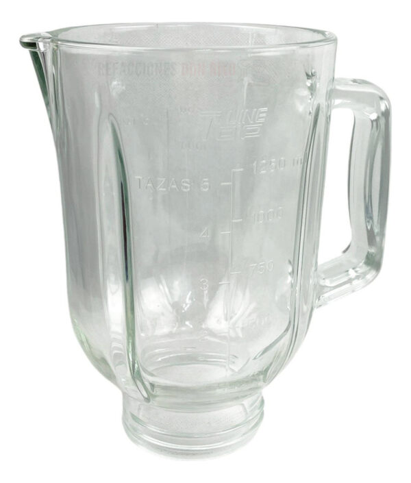 Vaso De Vidrio Compatible Con Todas Las Licuadoras Man - Imagen 7