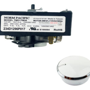 Timer Reloj Programador Secadora Mabe Ge Easy 234d1296p017
