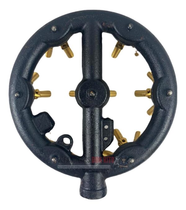Quemador Industrial Hierro 23 Espreas Multiflama Alta Calida - Imagen 8