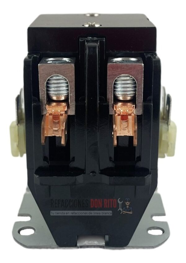 Contactor 2 Polos 220v 40 Amp Refrigeracion Aire Acondiciona - Imagen 6