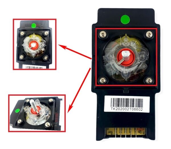 Tarjeta Reloj Para Lavadora Iem Acros Mabe Easy Redonda - Imagen 5