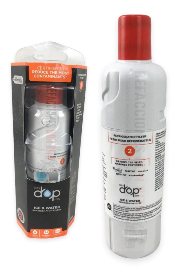 Filtro Agua Whirlpool #2 Refrigerador W10790814 Drop Originl - Imagen 9