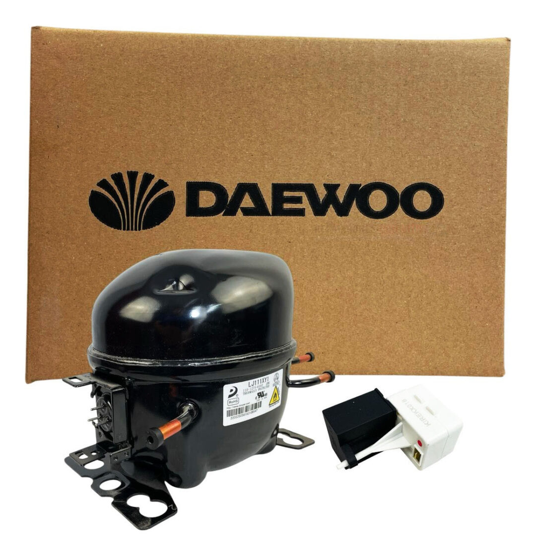 Compresor Con Relay 1/5 Gas 600a Daewoo Lj111xy1 Original - Imagen 5