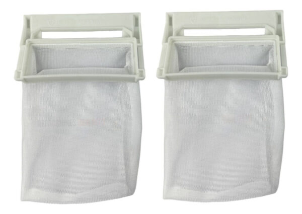 2 Filtros Atrapa Pelusa Lavadora LG 10.2x6.3cm - Imagen 7