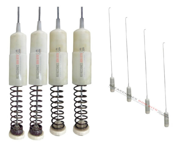 Suspensiones Amortiguadores Lavadora Mabe 67cm Original