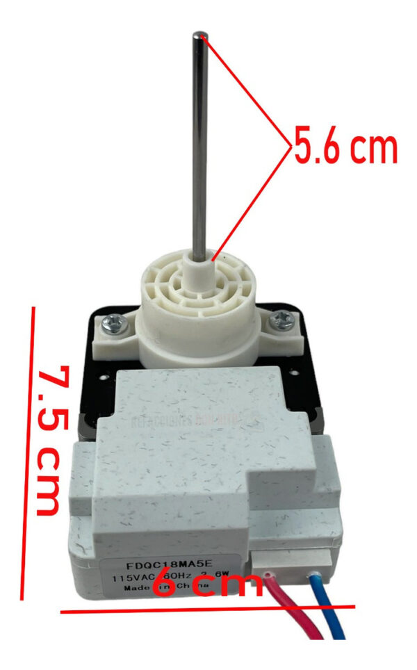Motor Ventilador Refrigerador Mabe Sirve 294d1233p002 - Imagen 8