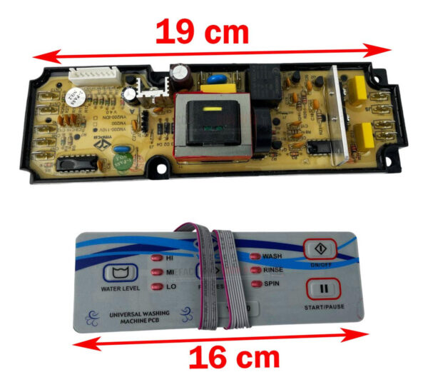 Tarjeta Universal Lavadora Digital Daewoo LG Samsung Etc - Imagen 7