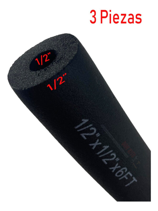 3pz Armaflex Aislante Termico Para Tuberia 1/2 X 1/2 1.8mts - Imagen 9