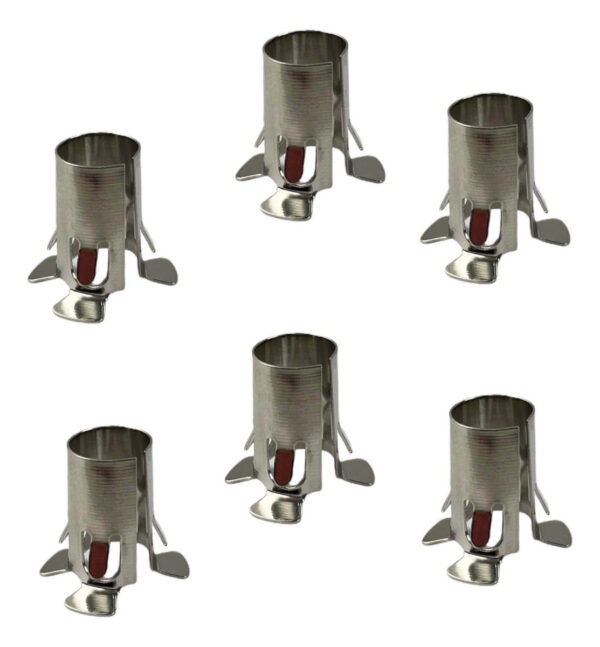 6 Clip Seguro Candado Para Bujía Electrónica Acros Whirlpool - Imagen 5