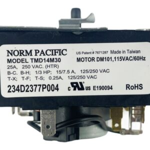Timer Reloj Programador Secadora Mabe Ge Easy 234d2377p004