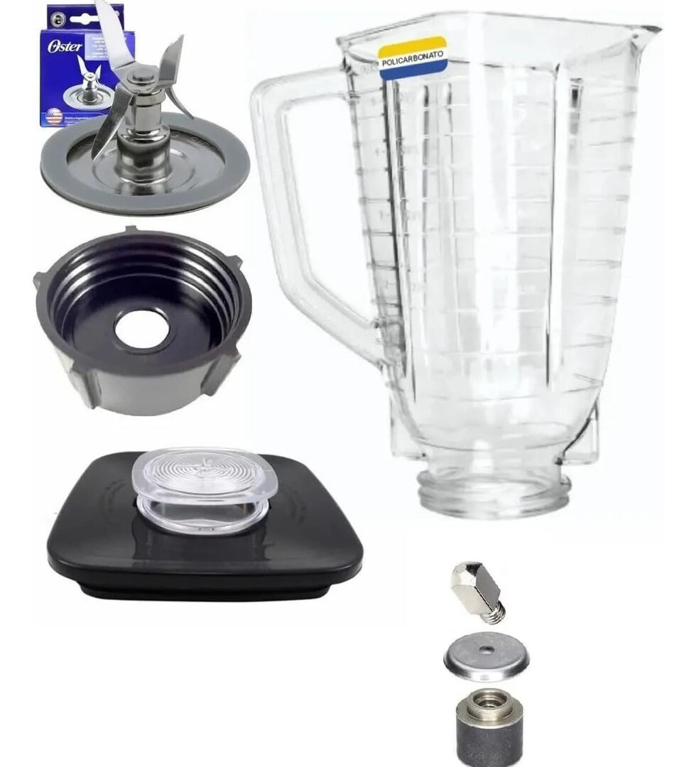 Vaso Policarbonato Irrompible Para Licuadora Oster Completo