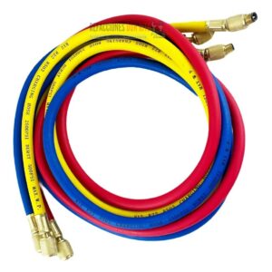 Juego De Mangueras Para Manómetros 60 Pulgadas R-134a R-22