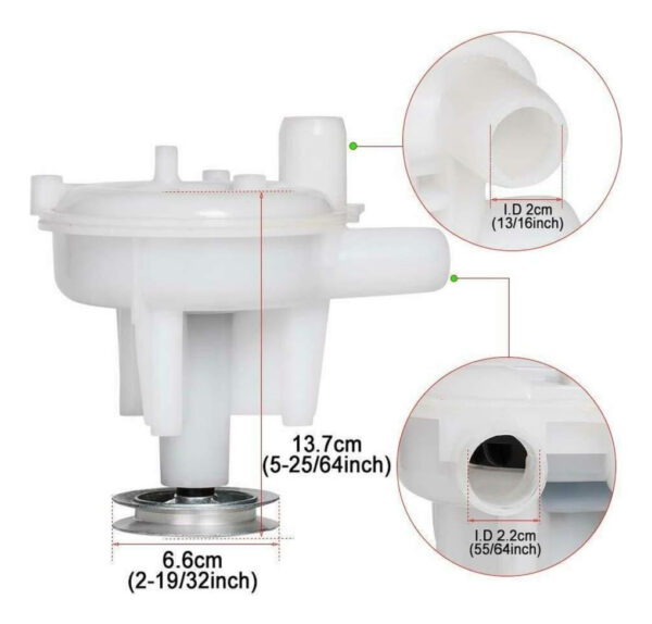 Bomba Desagüe Sirve Lavadora Maytag - Imagen 10
