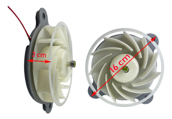 Motor Ventilador Avanico Refrigerador Samsung Original Da31-00287b - Imagen 6
