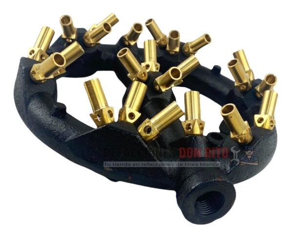 Quemador Industrial Hierro 23 Espreas Multiflama Alta Calida - Imagen 9