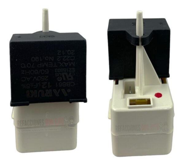 Relay Protector Térmico Refrigerador Mabe Iem 12mf - Imagen 9