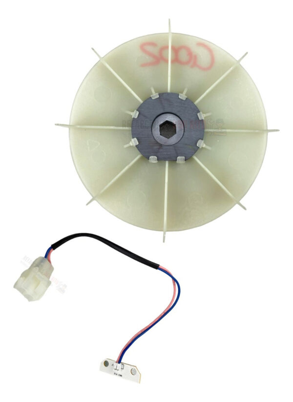 Polea Motor Con Imán Y Sensor De Peso Lavadora Mabe Easy - Imagen 7