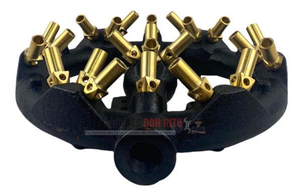 Quemador Industrial Hierro 23 Espreas Multiflama Alta Calida - Imagen 10