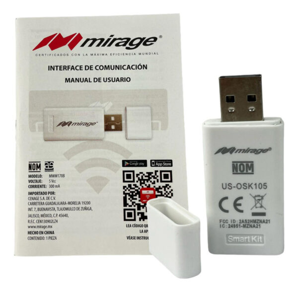 Módulo Usb Para Conexión Wifi De Mirage Magnum 17, 19 Y 30