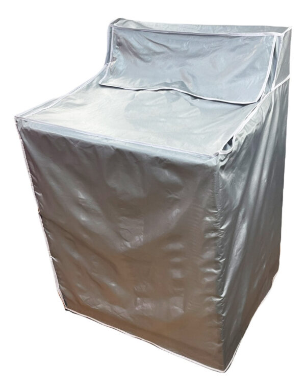 Funda Lavadora Afelpada Gruesa Reforzada 13kg A 22kg - Imagen 9