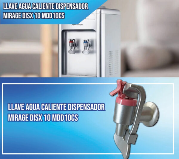Llave Agua Caliente Dispensador Mirage Disx 10 Mdd10cs - Imagen 5