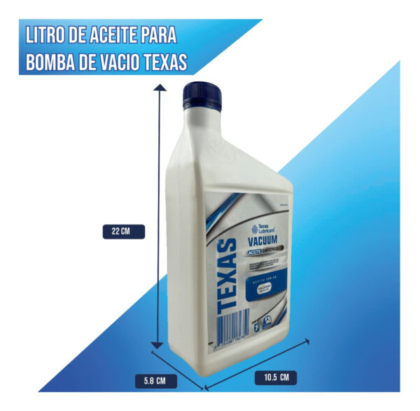 Litro De Aceite Para Bomba De Vacío Texas - Imagen 5