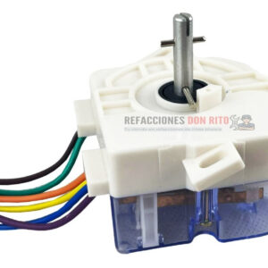 Reloj Para Lavadora De 2 Tinas 6 Cables Orejas Inclinadas