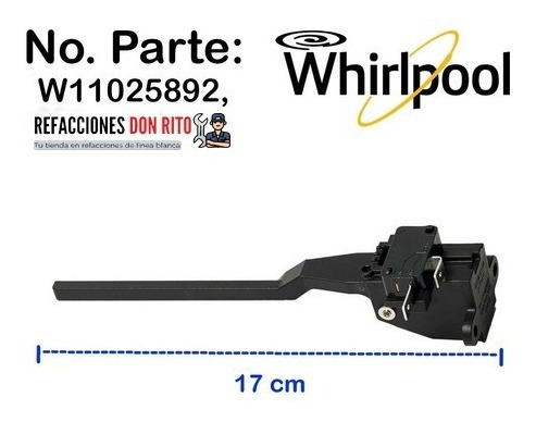 Switch O Sensor De Balanceo Whirlpool Maytag Original - Imagen 7